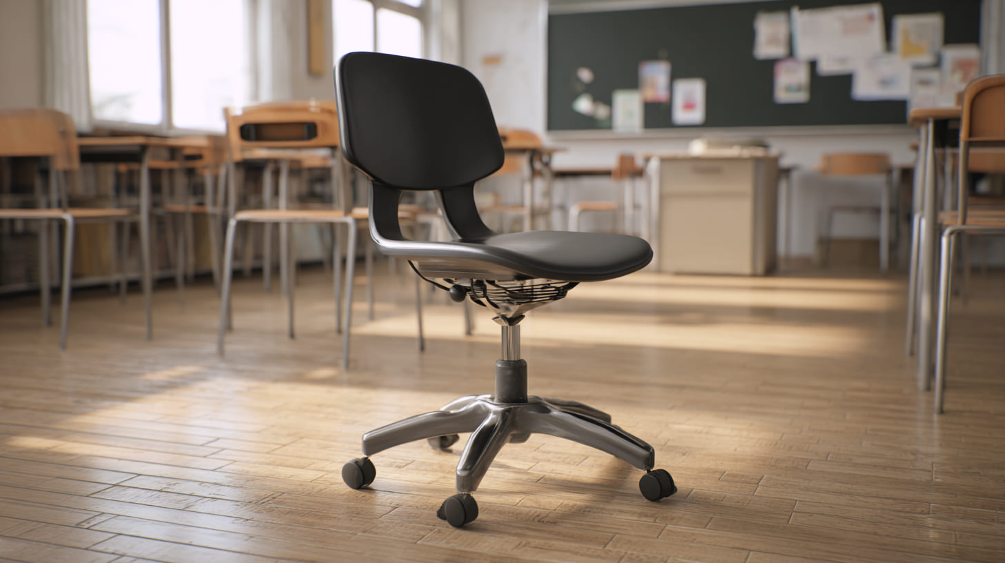 krzesło szkolne obrotowe